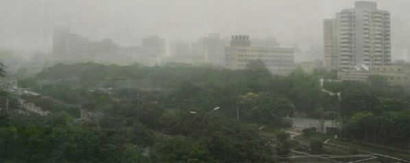 8 Great Sights-4-Trees Enveloped in Mist at the Ancient City of Jizhou (West Tucheng)