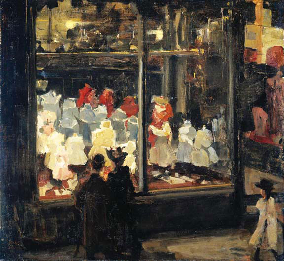 Isaac Israëls,  Shop Windows, 1896