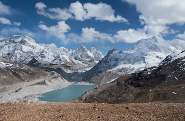 Kyetrak Glacier, northern slope of Cho Oyu, Tibetan Autonomous Region, China, 2009; Courtesy of David Breashears