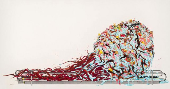 Sweet Temptation by Zhao Na, 2011; painting, pencil, colored pencil, paper