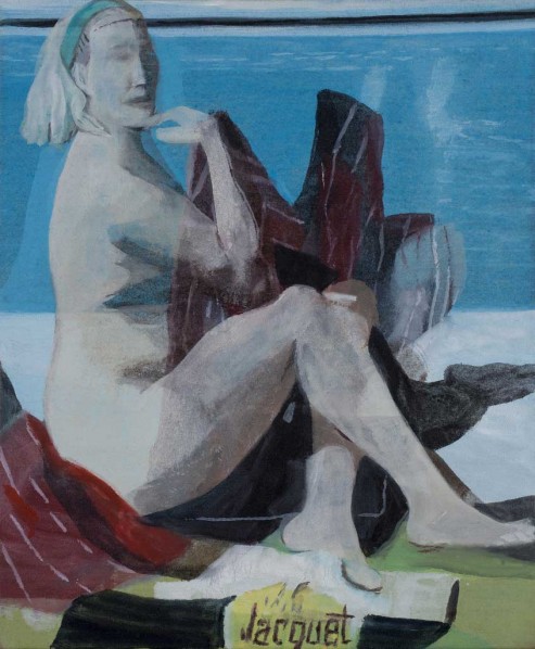 Untitled, 55×46cm; Oil on canvas, 2011