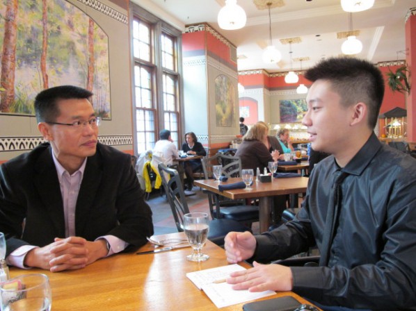 Continual Experimentation in Modern Chinese Printmaking--Interview with Professor Tang Xiaobing(from left, Tang Xiaobing-and Chen Tianchan) Continual Experimentation in Modern Chinese Printmaking--Interview with Professor Tang Xiaobing(from left, Tang Xiaobing-and Chen Tianchan)