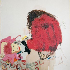 Wang Yuping, “Cony Hair”, oil on canvas, 180 x 170 cm, 2008