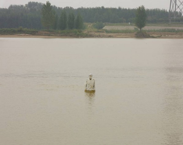 Liu Bolin HITC No. 97 The Yellow River 2011 xl