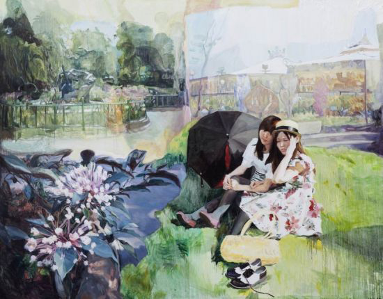 Yuan Yuan-Beauty, 140×180 cm; oil on canvas, 2012 Yuan Yuan-Beauty, 140×180 cm; oil on canvas, 2012