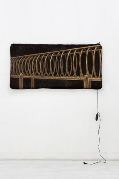 Zang Kunkun, Brown Series of Electric Blanket, propylene and other mixed media, 80×160×1cm, 2011 Zang Kunkun, Brown Series of Electric Blanket, propylene and other mixed media, 80×160×1cm, 2011