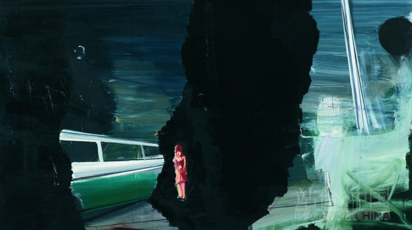 Out Doors, 2009; Oil on Canvas, 133x236cm Out Doors, 2009; Oil on Canvas, 133x236cm
