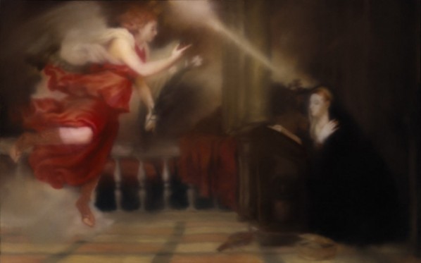 Gerhard Richter, Annunciation after Titian No.1