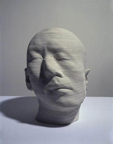 Li Hongjun, Rotation, 2008; Paper, 37 x 28 x 34 cm