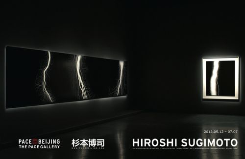 Poster of Hiroshi Sugimoto at Pace Beijing