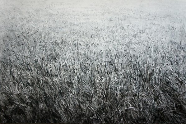 Shi Zhiying, The Infinite Lawn, 2012; Oil on canvas, 200×300cm