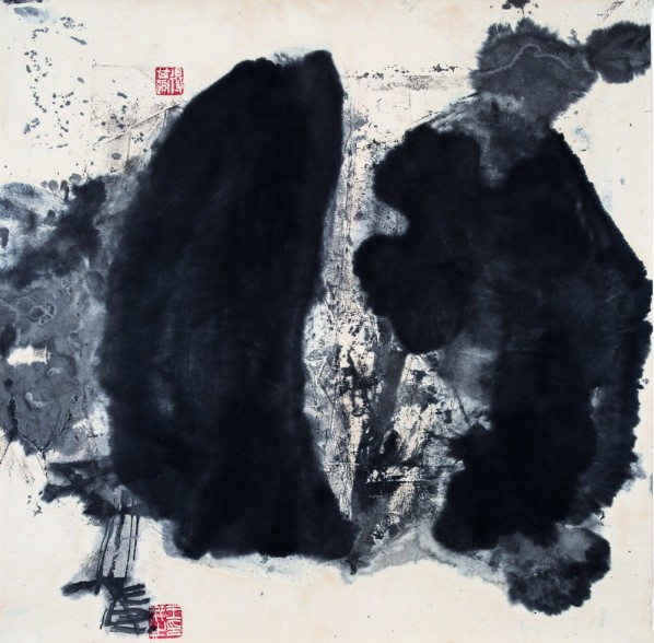 Wang Chuan, No. 6, 1986; ink on paper, 69x69cm