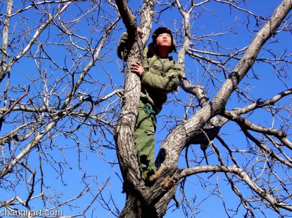 YANG Fudong, The Revival of the Snake, 2005; Video|Multi-Channel Video| 10 channel ,music by Wang Wenwei|, 8 minutes 