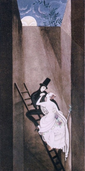 Figure 8. Kay Nielsen's Shepherdess and Chinmney Sweep, 1924