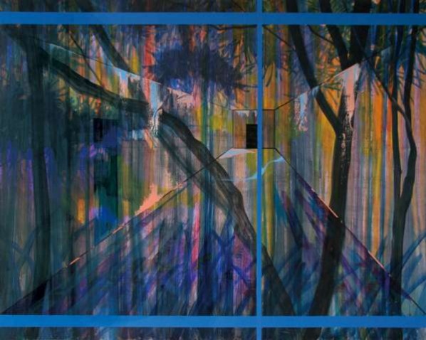 Jiang Weitao, Window, 2012; Oil on canvas, 160×200cm