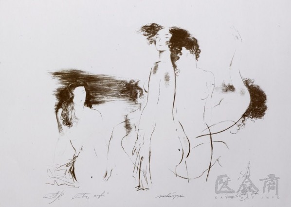 Three Female Bodies, 2007; print, 47x57cm