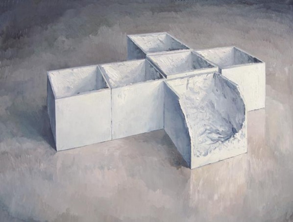 Bi Jianye-Analogue, 2011; oil on canvas, 127cmx170cm