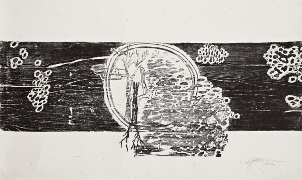 Untitled, 2006, Woodcut, 170×103cm