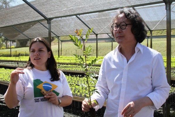 Xu Bing worked with children in Itu to save Brazil's forests 03