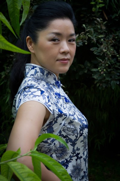 Cui Xiuwen at Her Studio on July 9, 2012-2; Photo by Hu Zhiheng/CAFA ART INFO
