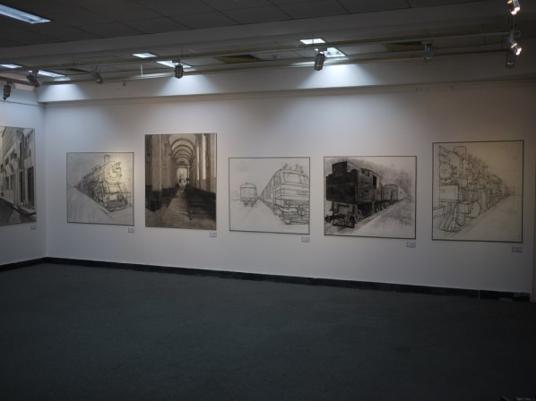 28 Exhibition View of Constructing a City by Dots and Lines