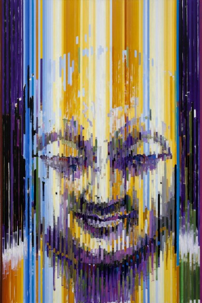 Buddha 3, 2012; Acrylic on canvas, 300x200cm