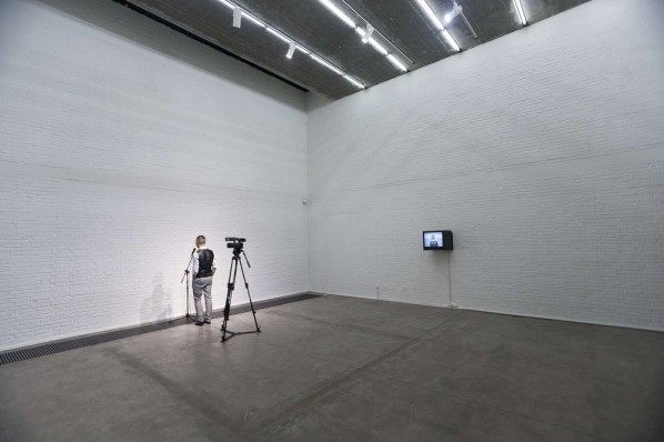 Yan Xing, "DADDY Project", 2011, performance, video installation, dimensions variable; You Are Not A Gadget, exhibition view, 2011, Pékin Fine Arts, Beijing, China 01 Yan Xing, "DADDY Project", 2011, performance, video installation, dimensions variable; You Are Not A Gadget, exhibition view, 2011, Pékin Fine Arts, Beijing, China 01