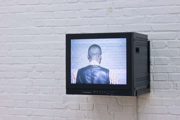 Yan Xing, "DADDY Project", 2011, performance, video installation, dimensions variable; You Are Not A Gadget, exhibition view, 2011, Pékin Fine Arts, Beijing, China 02 Yan Xing, "DADDY Project", 2011, performance, video installation, dimensions variable; You Are Not A Gadget, exhibition view, 2011, Pékin Fine Arts, Beijing, China 02