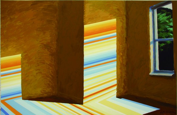 Empty Room 2, 2012; Acrylic on canvas, 140x210cm