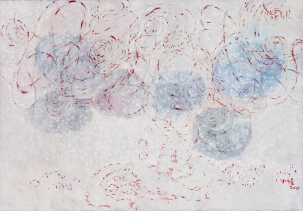 Xie Nanxing, Untitled No. 4，2012; oil on canvas, 185.5 x 265cm