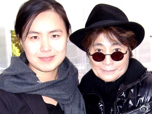 Cao Fei and Yoko Ono Lennon