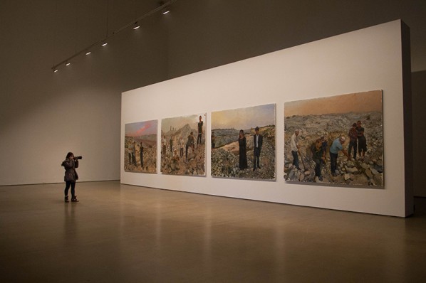 59 Exhibition View of Liu Xiaodong’s Hotan Project