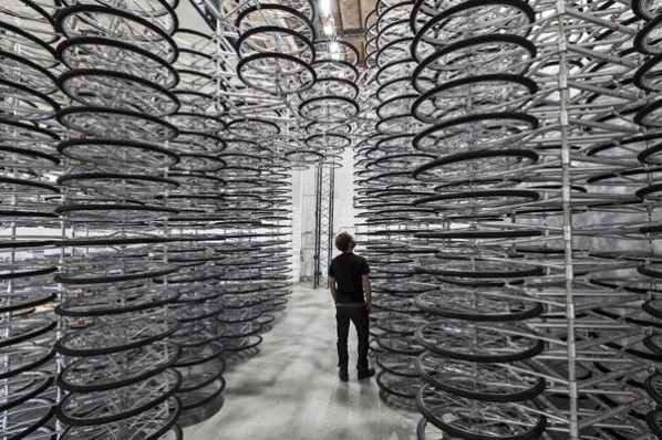 Ai Weiwei, "Stacked", 2012; dimensions variable©Ai Weiwei Courtesy Galleria Continua Ai Weiwei, "Stacked", 2012; dimensions variable©Ai Weiwei Courtesy Galleria Continua