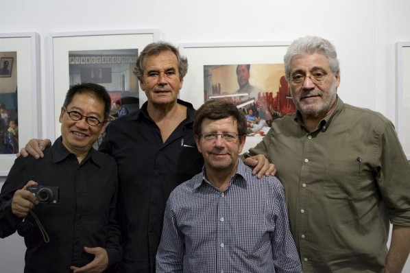 Opening of the exhibition China in Kodachrome 1973-1980 by Bruno Barbey, in Beaugeste photo gallery. Source: magnumphotos.com.