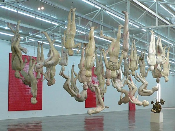 Zhang Dali, Chinese Offspring, 2003; Fiberglass, Dimensions variable, 03732 Courtesy Eli Klein Fine Art, © Zhang Dali Zhang Dali, Chinese Offspring, 2003; Fiberglass, Dimensions variable, 03732 Courtesy Eli Klein Fine Art, © Zhang Dali