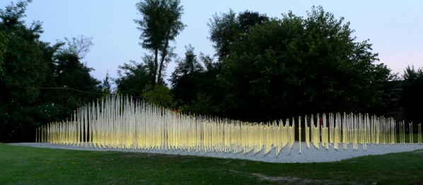 Zhu Pei, YI-Garden, 2012; 40x10m