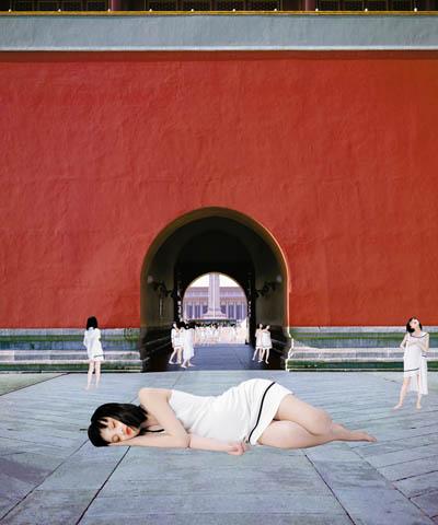 Cui Xiuwen, Angel No. 11, 2006. C-print, 47 x 39 38”. Courtesy of Eli Klein Fine Art, New York. © Cui Xiuwen. Cui Xiuwen, Angel No. 11, 2006. C-print, 47 x 39 38”. Courtesy of Eli Klein Fine Art, New York. © Cui Xiuwen.