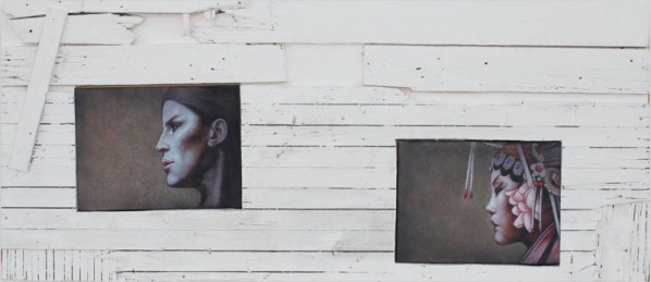Ma Lin, “Collision”, oil on canvas Ma Lin, “Collision”, oil on canvas