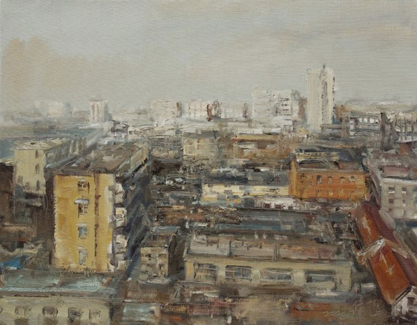 Pan Weichao, “Landscape”, oil on canvas Pan Weichao, “Landscape”, oil on canvas
