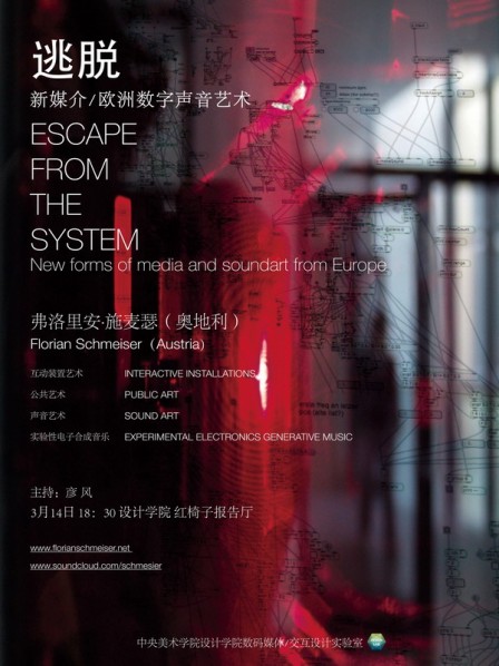 00 Poster of Escape from the System New Forms of Media and Sound Art from Europe