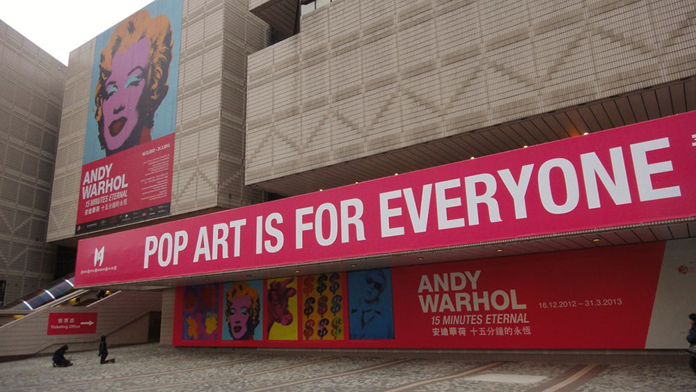 Andy Warhol: 15 Minutes Eternal Touring Exhibition in Hong Kong 