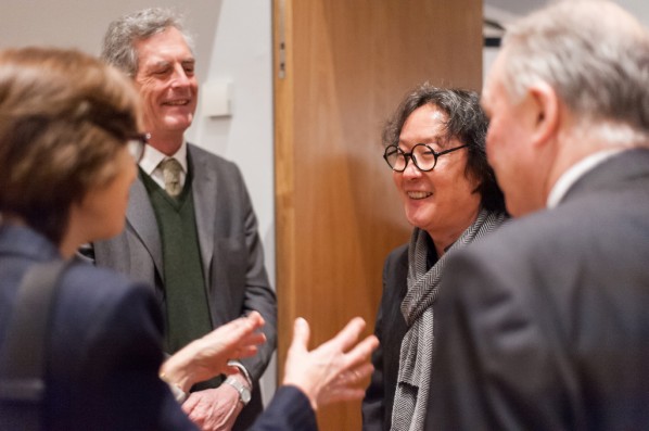 Xu Bing was in conversation with the Director of the Ashmolean, the Director of the Courtauld Institute and the  former Director of the Victoria & Albert Museum at the opening.