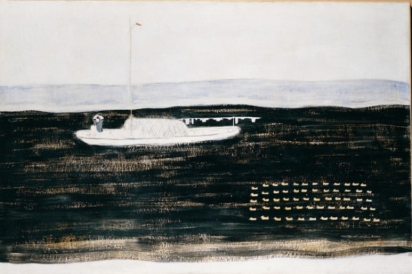 Ducks and Boat, 1930s; oil on canvas, 135x195cm