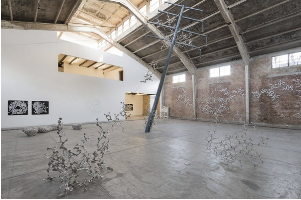 Loris Cecchini, Installation View of His Exhibition at Galleria Continua, Beijing 04