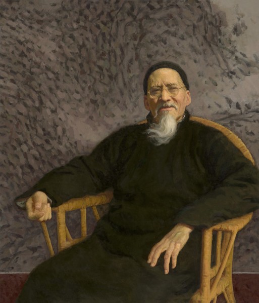 Jin Shangyi, Huang Binhong, 1996, 115x99cm