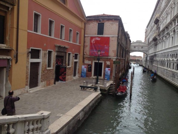 The Grand Canal at Venice Biennale