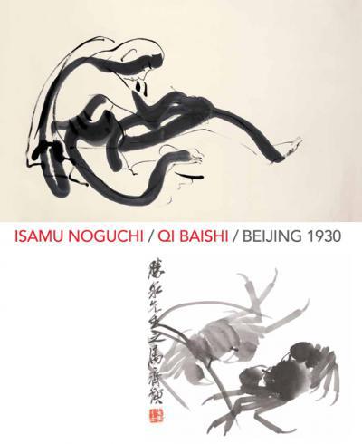 Isamu Noguchi and Qi Baishi Beijing 1930