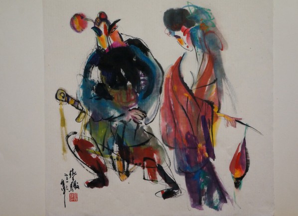 15 Guan Qijun, Moonlight-50cm-x-50cm