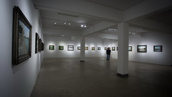 View of “Elegant Ancient Bridges - Guan Guangzhi, Guan Naiping, Zhai Xinjian and Zhai Bo’s Exhibition”   (9)