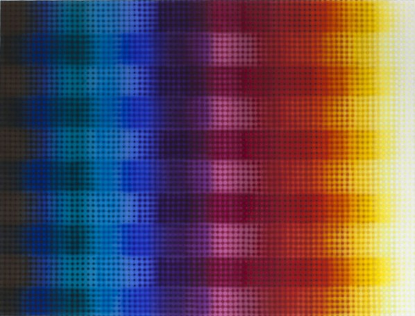 Li Shurui, Inner Rainbow, 2011, acrylic on canvas, 180 x 240 cm